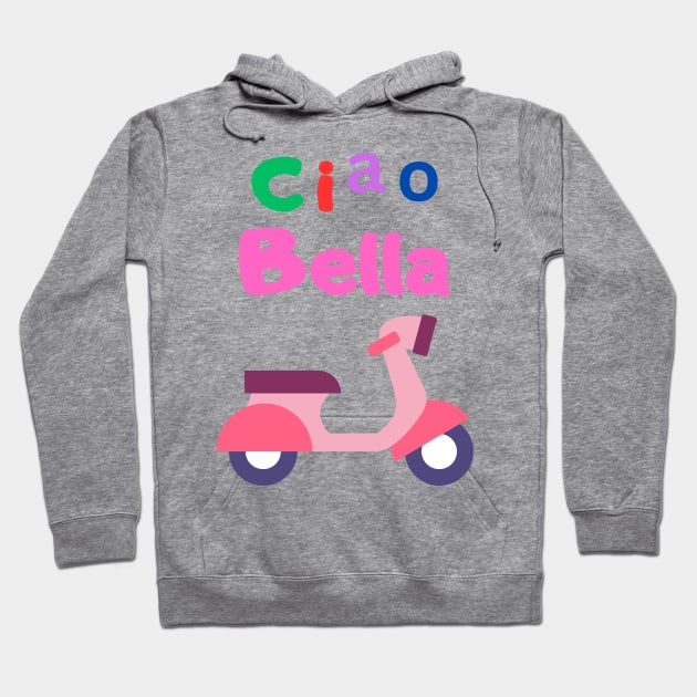 Ciao Bella Vespa Hoodie by Ciao Bella